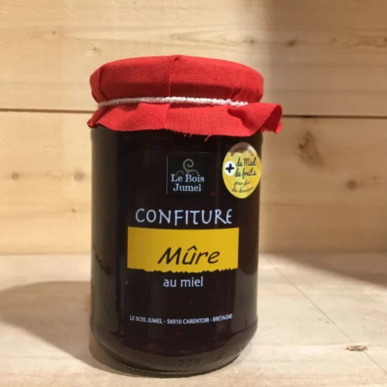 Confiture mûre au miel - 375g