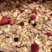 Muesli 4 céréales aux fruits rouges BIO