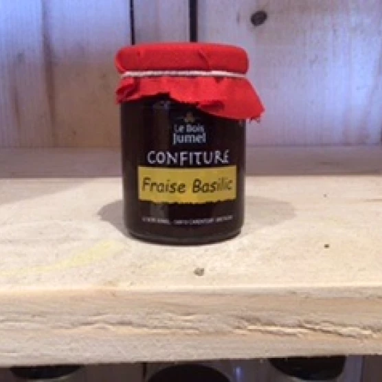 Confiture Fraise Basilic - 120g 