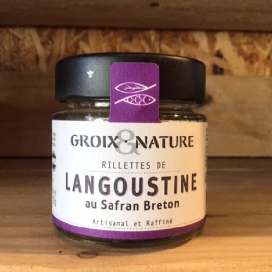 Rillettes de langoustine au safran breton 100g